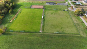 Sportplatz Leissling Luftaufnahme
