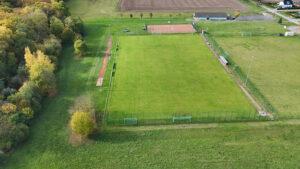 Sportplatz Leissling Luftaufnahme