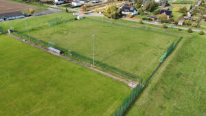 Sportplatz Leissling Luftaufnahme