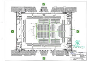 Bestuhlungsplan kleine Bühne
